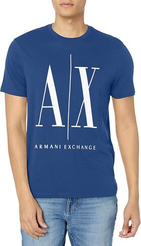 تي شيرت رجالي برسومات أيقونة من A｜X ARMANI EXCHANGE in Kuwait