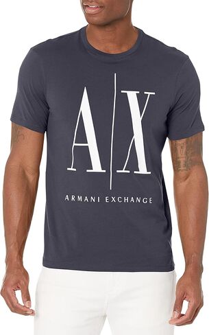 A｜X ARMANI EXCHANGE Men's Icon Graphic T-Shirt in Saudi Arabia