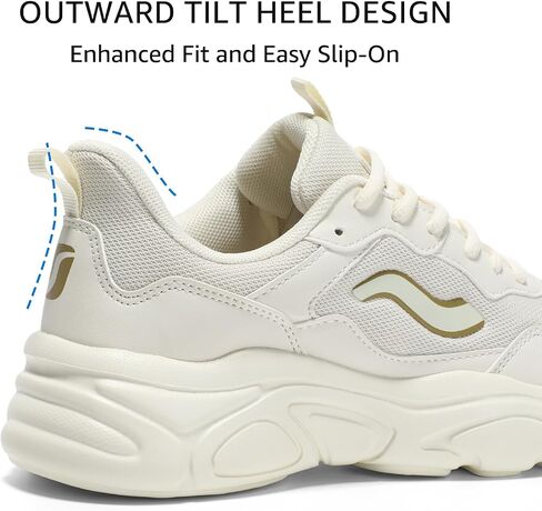 STQ Chunky Sneakers for Womens Platform Dad Shoes Comfortable Walking Shoes in Saudi Arabia