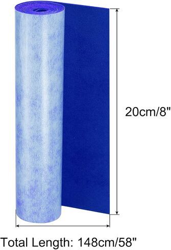 MECCANIXITY Self-Adhesive Velvet Patches Repair Patches Black 58"x8" for Clothing Repair Crafts Repair Kit Backpack Shoe Decoration Pack of 2 in Saudi Arabia