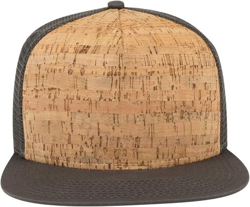 قبعة OTTO Cork Flat Visor SNAP 5 لوحة شبكية خلفية لسائقي الشاحنات in Kuwait