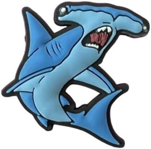 Hammerhead Shark Crocs Charm - Realistic Shark Accessorie For Crocs, Clogs and Shoes. Perfect for Kids, Boys and Fisherman Alike. in Saudi Arabia
