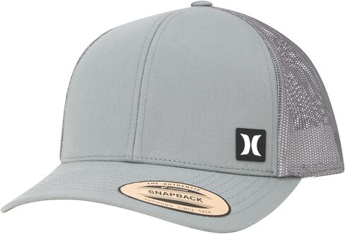 Hurley Men's Caps - Atlantic Mesh Baseball Cap Trucker - Snap Back Hats for Men in Saudi Arabia