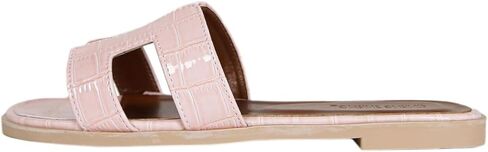 صنادل مسطحة للسيدات، صنادل جلدية صيفية مريحة للنساء in Kuwait