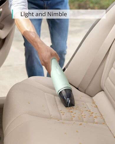 eufy by Anker, HomeVac H11,Cordless Handheld Vacuum Cleaner,Ultra-Lightweight 1.2lbs,5500Pa Suction Power,USB Charging, for Home Cleaning in Saudi Arabia