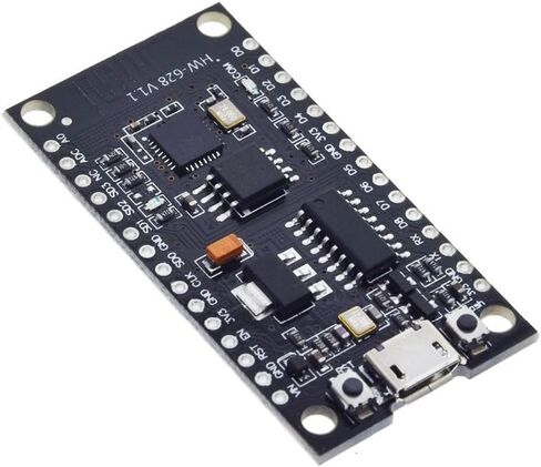 HiLetgo 2pcs CH340G NodeMCU V3 Lua WIFI Module Integration of ESP8266 + extra 32M Memory Flash USB serial CH340G for Arduino in Saudi Arabia