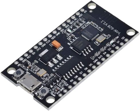 HiLetgo 2pcs CH340G NodeMCU V3 Lua WIFI Module Integration of ESP8266 + extra 32M Memory Flash USB serial CH340G for Arduino in Saudi Arabia
