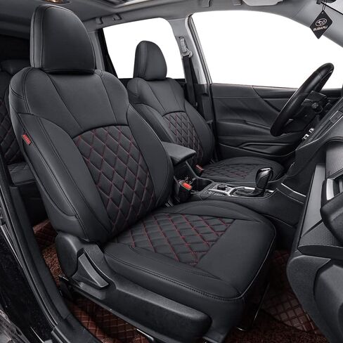 أغطية مقاعد مخصصة متوافقة مع نماذج Ford Bronco Sport Base، Big Bend، Heritage 2021 2022 2023 - جلد (أسود، مجموعة كاملة) in Kuwait