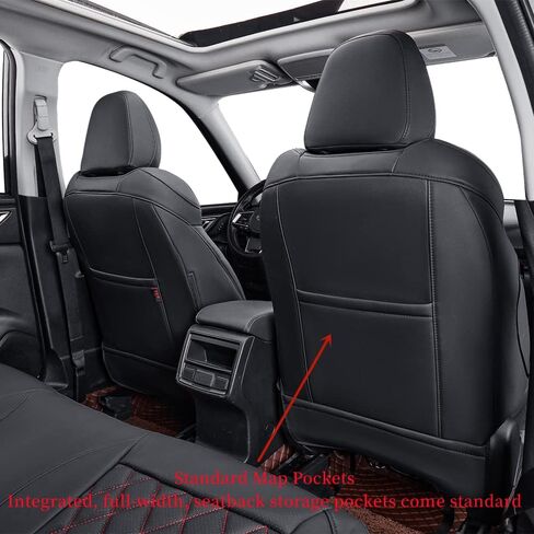 أغطية مقاعد مخصصة متوافقة مع نماذج Ford Bronco Sport Base، Big Bend، Heritage 2021 2022 2023 - جلد (أسود، مجموعة كاملة) in Kuwait