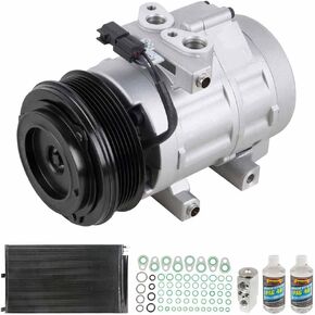 A/C Kit w/AC Compressor Condenser & Drier For Ford Expedition & Lincoln Navigator 2007 2008 - BuyAutoParts 60-82592R6 New