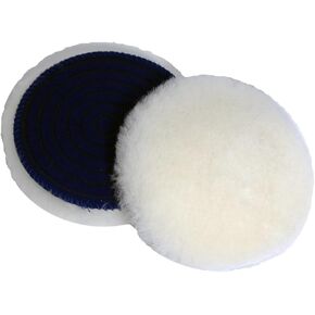 CARPRO Merino Wool Cutting & Polishing Pad: Car Polishing Pads for Heavy Cutting or Compounding Pad, Hook and Loop Car Buffing Pad - 3" (1 Pack)