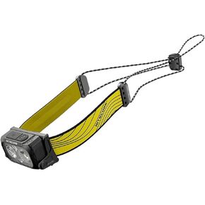 Nitecore NU25 400L - 400 Lumens Ultralight Rechargeable Headlamp with Eco-Sensa Type-C USB Charging Cord