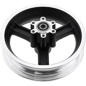 SING F LTD 1PC 10 Inch Electric Scooter Aluminium Alloy Front Wheel Disc Brake Hub Compatible with Kugoo M4 Scooter Wheel Repair Parts 67.5x165mm