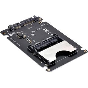 NFHK CFast 2.0 to SATA Card Adapter 2.5" Case SSD HDD CFast Card Reader for PC Laptop