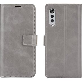 Flip Case for LG Velvet Wallet PU Leather Magnetic Protective Cellphone Case for Velvet LG Velvet 5G 4G LTE Folio Book Cover with Stand (Black)