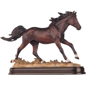 GSC Horses Collection Brown Horse Figurine Decoration Decor Collectible