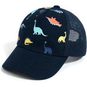 قبعة بيسبول للأطفال الصغار من Duoyeree بطباعة ديناصور ولون ثابت للأطفال الأولاد والبنات in Kuwait