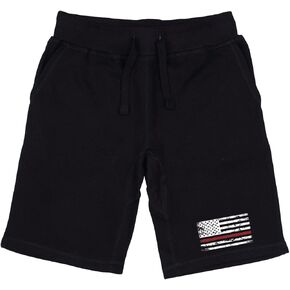 Rapid Dominance Men's Graphic Shorts, Thin Red Line