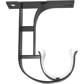 Black Tension Rod Bracket