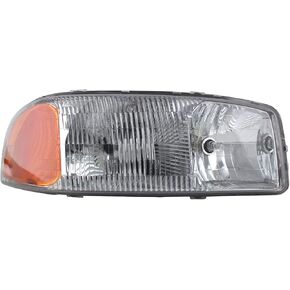 TYC Left Headlight Assembly Compatible with 1999-2006 GMC Sierra Pickup