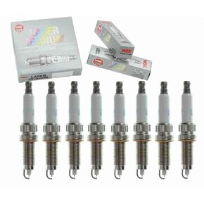 8 x BMW Spark Plug (High Power) - NGK SIZKBR8A8HS (1555) ALPINA B7 ALPINA B7X ALPINA B7L ALPINA B7LX