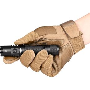ACEBEAM T35 Tactical EDC Flashlight Gifts for Men, 1900 High Lumens Flashlight Rechargeable, Dual Switches Tactical Flashlight, Super Bright Pocket LED Flashlight for Emergency, Camping