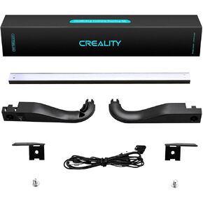 Creality LED Light Bar Kit 24V 5W for Creality Ender 3 V3 SE/Ender 3 V3 KE 3D Printer LED Light Bar Kit 24V 5W Energy and Power Saving Easy Installation Soft Light No Strobe