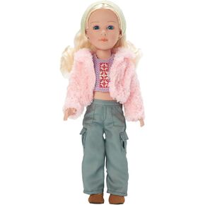 Madame Alexander 14-Inch Alexander Girlz Doll, Zola, Dark Skin Tone with Brown Eyes/Black Hair