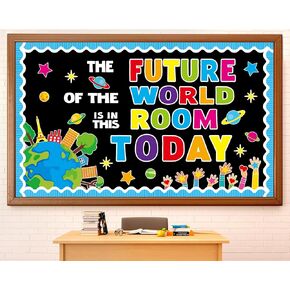 Motivational Bulletin Board Decoration Set Classroom Inspirational Quotes Everyone Has a Chance to Make a Difference Classroom Cutouts for Elementary School Bulletin Board Wall Supplies