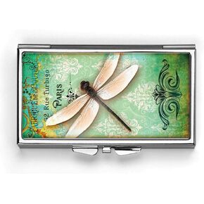 Art Dragonfly Pill Box Compact Rectangle 7 Day Pill Box Pill case