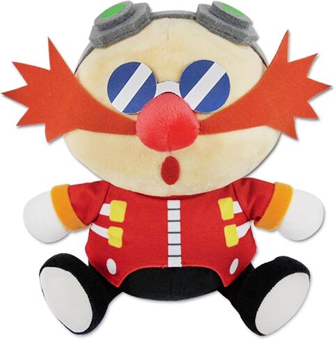 Great Eastern Entertainment Sonic The Hedgehog- Sd Dr. Eggman Sleep Sitting Plush 7" H in Saudi Arabia