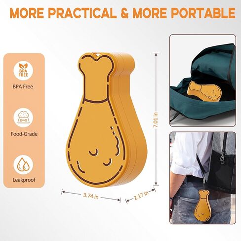Dog Water Bottle with Drinking Cup and Food Container,Maklavel 2 in 1 Portable Pet Water Dispenser Feeder,Leakproof Travel Dog Water and Food Bowl Suitable for Pets Cats and Puppies (White, 10 Oz) in Saudi Arabia