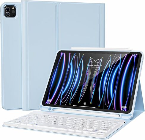 Keyboard Case for iPad Pro 11 Inch (4th/3rd/2nd Gen, 2022/2021/2020) in Saudi Arabia