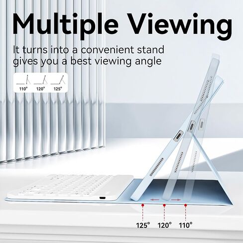Keyboard Case for iPad Pro 11 Inch (4th/3rd/2nd Gen, 2022/2021/2020) in Saudi Arabia