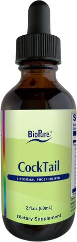BioPure Cocktail Liposomal Herbal Blend – Potent Formulation of Immune Supportive Tinctures with Phosphatidylcholine to Support Microbial Balance, Effective Lymphatic Circulation & More – 2 fl. oz. in Kuwait