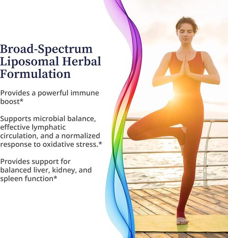 BioPure Cocktail Liposomal Herbal Blend – Potent Formulation of Immune Supportive Tinctures with Phosphatidylcholine to Support Microbial Balance, Effective Lymphatic Circulation & More – 2 fl. oz. in Kuwait