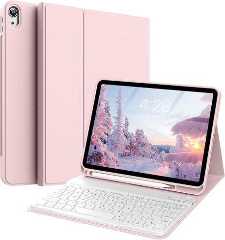 Keyboard Case for iPad (A16) 11th/10th Gen (11/10.9 Inch, 2025/2022) in Saudi Arabia