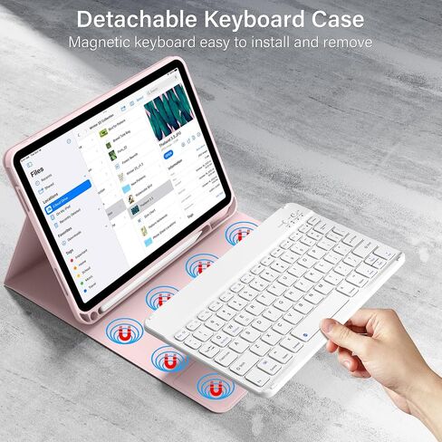 Keyboard Case for iPad (A16) 11th/10th Gen (11/10.9 Inch, 2025/2022) in Saudi Arabia