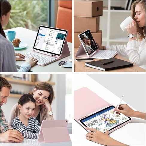 Keyboard Case for iPad (A16) 11th/10th Gen (11/10.9 Inch, 2025/2022) in Saudi Arabia