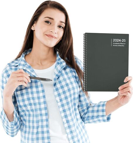 مخطط Dunwell 2024-2025 أسبوعي شهري (8.5x11 بوصة)، كبير يوليو 2024-يونيو 2025 مخطط يومي، كتاب جدول أعمال التقويم 8.5 × 11، منظم يومي in Kuwait