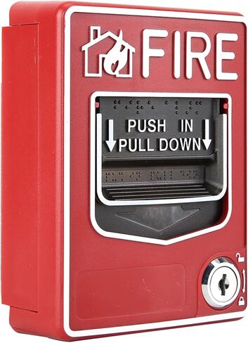 محطة إنذار الطوارئ التقليدية، إنذار الحريق محطة سحب يدوية مزدوجة العمل، 9-28VDC دليل نظام الأسلاك المتعددة السلامة محطة سحب الحريق زر إنذار نقطة الاتصال السلامة in Kuwait