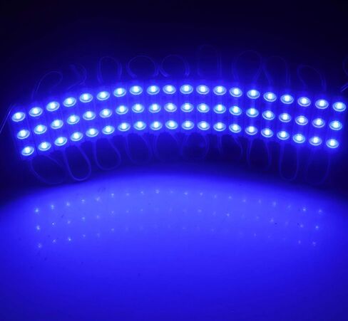 Rextin فائق السطوع 200 قطعة 3 وحدات LED بيضاء 5630 5730 SMD 40-45LM لكل مصباح LED مقاوم للماء للديكور اللافتات الإعلانية مع شريط لاصق خلفي in Kuwait