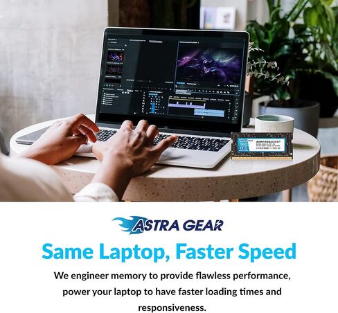 Astra-Gear 4GB(1x4GB) 2666Mhz DDR4 Unbuffered Non-ECC SO-DIMM Upgrade for Laptop Notebook Memory Ram 1.2V CL19 260-Pin(AHN19D4G26S) in Saudi Arabia