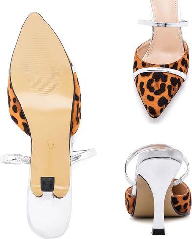 حذاء نسائي بكعب منخفض لحفلات الزفاف ومقدمة مغلقة وحزام بمقدمة مدببة وكعب عالٍ للحفلات الراقصة in Kuwait