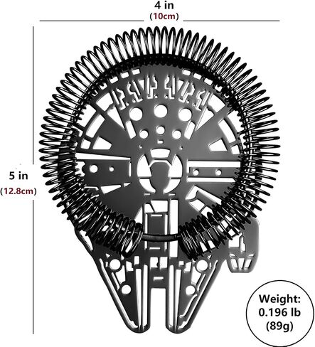 Cocktail Strainer,Hawthorne Strainer-Spaceship Styling in Saudi Arabia