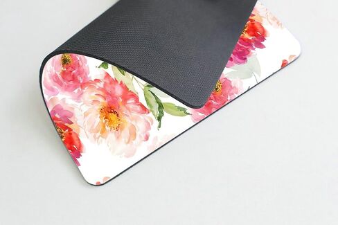 Pink flamingo Mouse Pad, Pineapples and exotic leaves Mousepad in Saudi Arabia