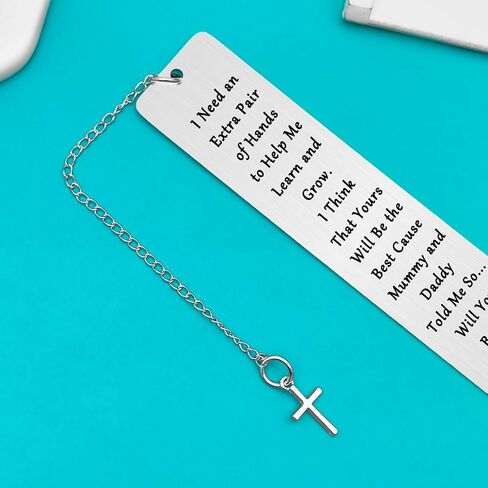 Godparents Gifts from Godchild Will You Be My Godmother Godfather Bookmark Set Godparent Proposal Gifts Christening Gift Christmas Birthday Gift Baptism Gifts for Godparents in Saudi Arabia