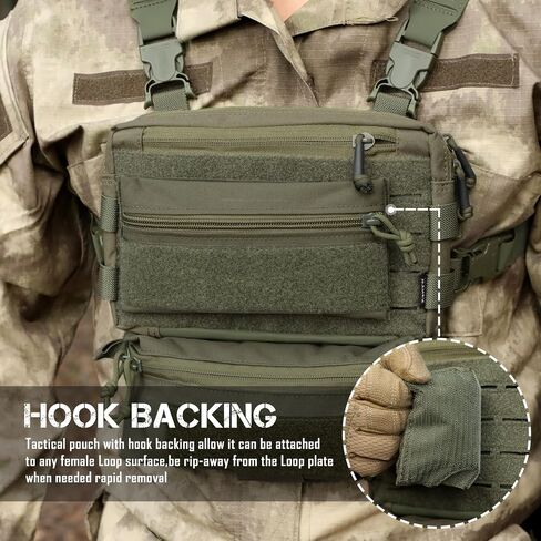 WYNEX Tactical Tool Zipper Pouch,Utility Admin Storage Pocket in Kuwait