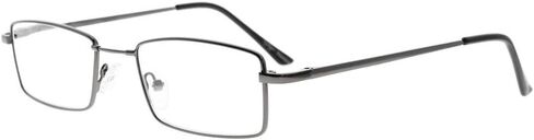 Eyekepper Half-rim Reading Glasses With Flex Memory Titanium Bridge Bendable For Men Women (Gold,+1.50) in Saudi Arabia
