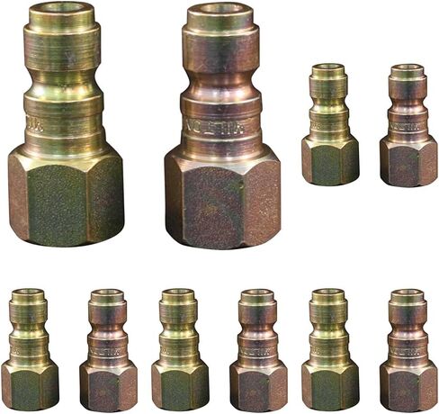 ميلتون 1810 1/4 بوصة FNPT P Style Plug - صندوق من 10 in Kuwait
